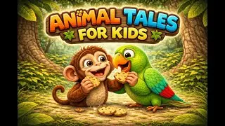 A Stolen Biscuit? 🐒🦜🍪 | Funny Jungle Story With a Sweet Ending
