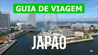Jap&atilde;o visto de cima | Cidade de T&oacute;quio, Yokohama, Osaka | V&iacute;deo 4k | Viagem &agrave; Jap&atilde;o