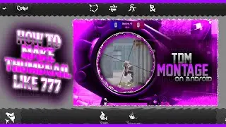 how to make thumbnails like 777 | how to make thumbnail for pubg mobile | tutorial |smooth op gaming