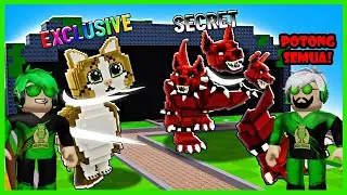 Darlung & Wak Darlung Pasang Alat Pemotong Untuk Mencincang Brainrot Di Roblox