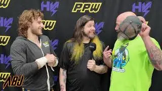 ABJ Backstage at PPW Expedition with Dan Stofko Chris White and Logie P