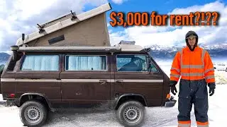 Day in the Life Working a Full Time Job | VanLife