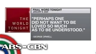 Final Word - January 6, 2020 | ANC