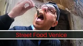 AMAZING Street Food in VENICE Italy, Fresh Fried Fish