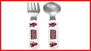 Quality product -  Baby Fanatic Fork and Spoon Set, University of Alabama
