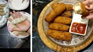 Chicken Potato Bread Roll Recipe by Desi Zaiqa FOR MORE VIDEOS SUBSCRIBE MY CHANNEL 🥐 🥐 