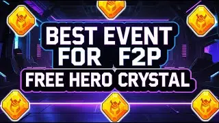 BEST EVENT FOR F2P 🔥FREE HERO CRYSTAL 🔥CASTLE CLASH