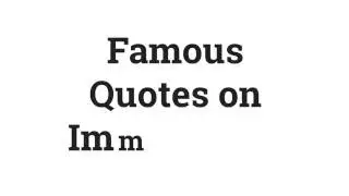 Famous Quote on Immigration from James Madison