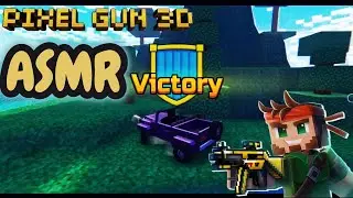ASMR| Trying out Pixel Gun 3D | Controller Sounds
