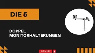 Die 5 Besten Doppel Monitorhalterungen 2025 Test - Top 5 Doppel Monitorhalterungen Modell [DEUTSCH]