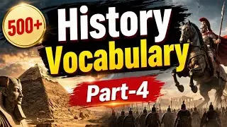 History Vocabulary part-4 || History words in English & Hindi | इतिहास के शब्द
