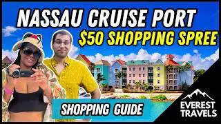 Shopping at the Nassau Cruise Port