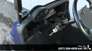 2012 E-Z-GO RXV Electric Blue Golf Car Cart - Power Equip...