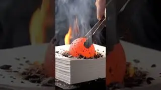 Red‑Hot Sphere Melts Paper &mdash; Realistic Heat Effects