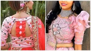 🥰New Blouse Back Neck Design 2020 | Designer Blouse ideas | #fashionupdates #blouse