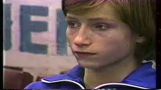 ブリギッテ・ゼンフ（東ドイツ）平均台　1980モスクワニューズ杯種目別