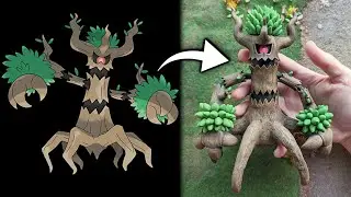 Making a Miniature Trevenant