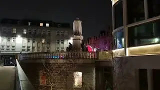 Union Terrace Gardens Aberdeen reopening night December 2022