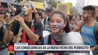Las consecuencias de la nueva fecha del plebiscito | 24 Horas TVN  Chile