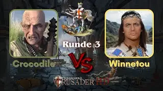 Ascension KI Turnier | Runde 3 | Crocodile vs. Winnetou | Stronghold Crusader