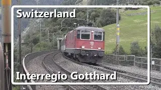 Interregio passes through Gotthard Mountains!