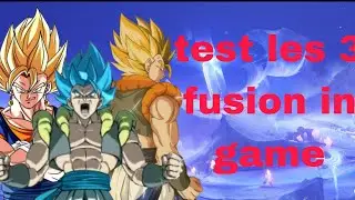 Test des 3 fusion in game