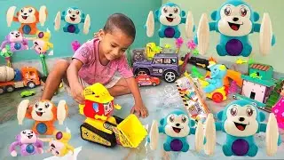 Bulldozer JCB teddy khilauna mini mini toys 🧸🧸 content video car 🚗🚕🚙😱🪀 video