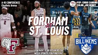 Fordham Men's Basketball vs St. Louis | 90.7 FM WFUV Sports