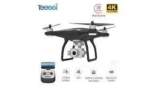 Teeggi X35 Drone GPS WiFi 4k HD camera