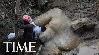 Ancient Statue Believed To Be Of Pharaoh Ramses II Discovered In Cairo Slum | TIME