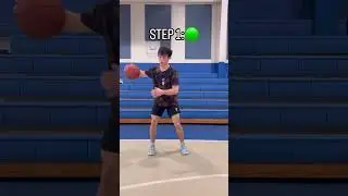 4 step tutorial to master Kyrie&rsquo;s simple double behind the back move.