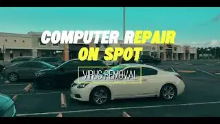 Virus removal on the spot @alspcrepair 