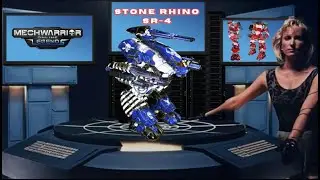 Mechwarrior: Stone Rhino SR-4 - Match at Emerald Vale & Build Tutorial