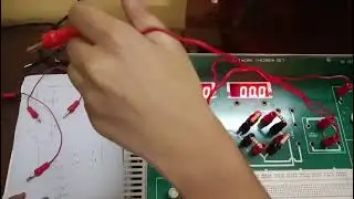 To verify Maximum power transfer theorm (B.SC 2nd Semester  Physics KNU) on network theorm set