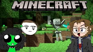MINECRAFT letsplay for little kids PART ! (warning: vulgar jokes, swearing, political allegory)