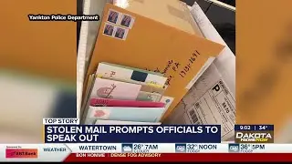 Stolen and intercepted mail prompts officials to speak out