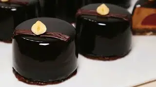Рецепт мини-торта «Шоколадный мусс с фундуком» 🍫🎁