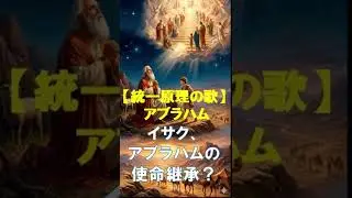 【統一原理の歌】 【アブラハム】～イサク、アブラハムの使命継承？