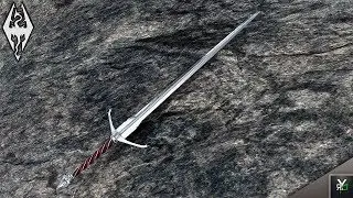 WITCHER SILVER SWORDS: Sword Mod!!- Xbox Modded Skyrim Mod Showcase