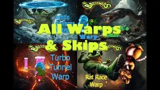 Battletoads - Guide to All Warps & Skips - NES