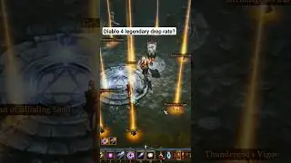 Diablo 4 Legendary Drop Rate Parody