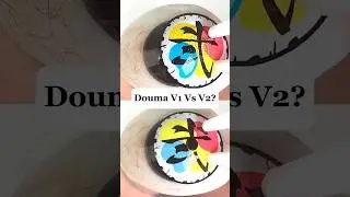 🦋 Demon Slayer Douma Cosplay Contact Lenses #sweetycon #contactlenses #kny #cosplay #douma #shorts