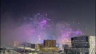 Magical Fireworks at Lusail Boulevard | Qatar Celebrations 2025 🎇