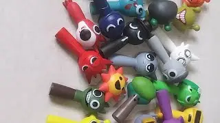 All Sprunki Figures Unlocked! | Full Surprise Collection Reveal #shorts