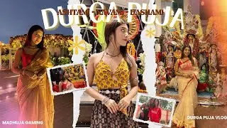 Durga Puja in Kolkata | Ashtami to Dashami Vlog 🪔✨