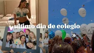 ultimo dia de colegio :( 💜