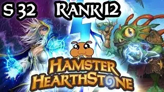 [ Hearthstone S32 ] Tempo Mage vs Shaman rank 12