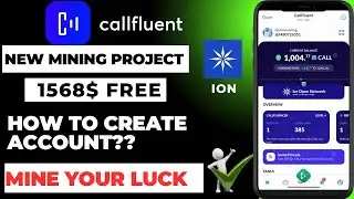 Callfluent New Mining Project | Ice Open Network | New Telegram Bot 🤖