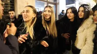 Vigilia di Natale a Benevento: centinaia di giovani invadono le strade del centro storico