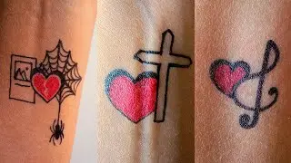 unique tattoo ideas 🕸🕷💔✝️🎼👈......#youtube#tattooed#tattooartist#viral